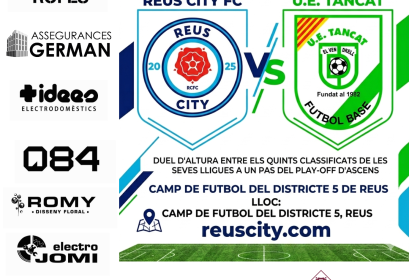 PREVIA | Partidazo de altura en el Districte 5: Reus City FC vs U.E. Tancat